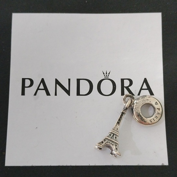 Pandora Paris Eiffel Tower Dangle Charm, 925 ALE 791082 - Picture 2 of 3